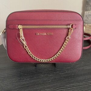 Michael Kors East West Saffiano Leather Crossbody